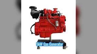 5 kW gasgenerator 85-95% rendement KGC80NS