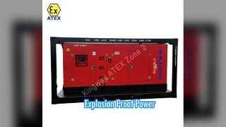 Explosieveilige dieselgenerator 60 0KVA