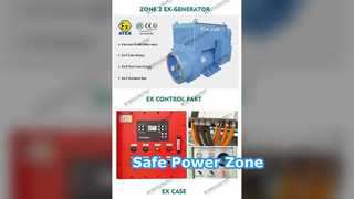 Explosieveilige dieselgenerator 00kva ATEX-zone