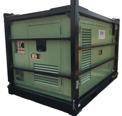 Voor olie- en gasveld DNV2.7-1 offshore Atex Zone 2 Explosiebestendige rechtstreeks fabrikant Rig Safe Diesel Generator Made in China