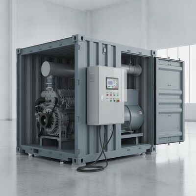 800kW 1000kVA 20ft ISO Container Silent Marine Diesel Generator Set with SmartGen ATS Controller