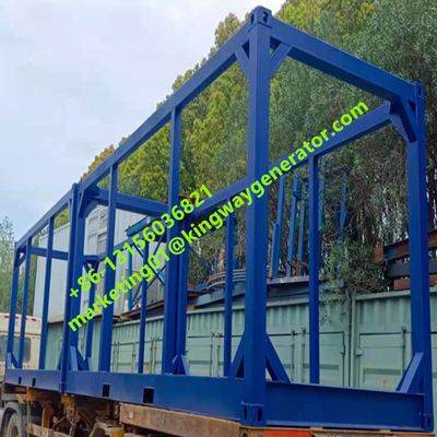 Hoofdstaalstructuur 20ft het Verschepen de Duurzame Dimensie van het Containerkader