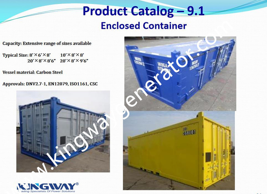 CSC Dubbele Verklaarde DNV 2.7-1 Zeecontainers 10ft 20ft
