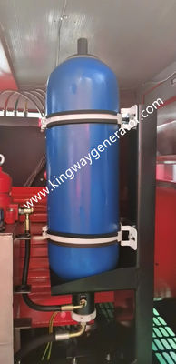 ATEX Zone 2 375CFM Sullair Explosieveilige Diesel Air Compressor Kingway DNV Frame