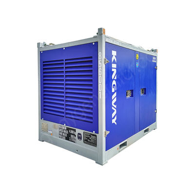 100 kVA explosiebestendige scheepsgenerator met motor, ATEX Zone 2 & DNV 2.7-1 conform