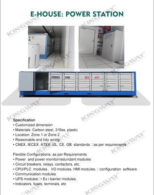 20GP 40GP 40HC DNV 2.7-1 Gecertificeerde offshorecontainers voor olie- en gasplatforms of HVAC-systemen