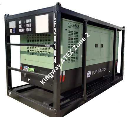 Exproof motorcompressor mobiele geluidsdichte compressor luchtcompressor explosiebestendige