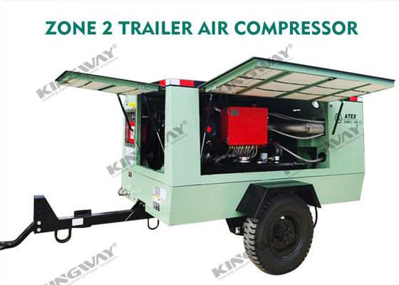 Explosiebestendige luchtcompressor Dieselmotor luchtcompressor Ex-proof ATEX Zone 2