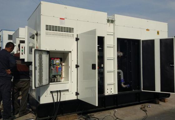 geluidsdichte dieselgeneratoren, motor CE ISO DNV-certificaat Diesel Genset Slient