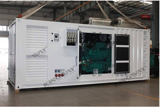 Geluidsdichte Diesel Generator 400v 50hz 3 Fase 4 Draad Generator Set Diesel Genset Geluidsdicht