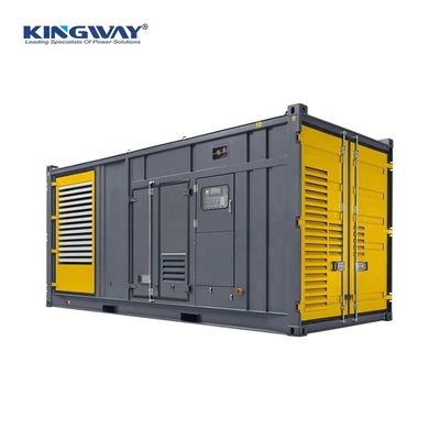 Gepersonaliseerde Containerized Type Generator Set Silent Diesel Electric Generator Container