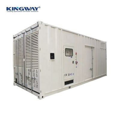 Gepersonaliseerde Containerized Type Generator Set Silent Diesel Electric Generator Container
