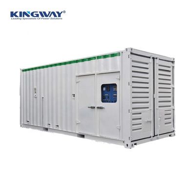 Gepersonaliseerde Containerized Type Generator Set Silent Diesel Electric Generator Container