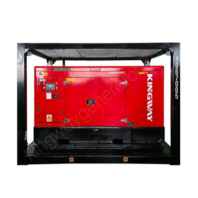Atex Zone 2 Explosiebestendige 60kva 1250KVA rig veilige dieselegenerator met voor olie en gas velden met DNV2.7-1 hefframe