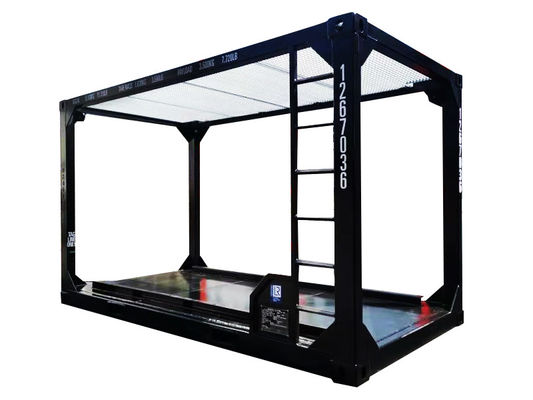 Atex Zone 2 Explosiebestendige 60kva 1250KVA rig veilige dieselegenerator met voor olie en gas velden met DNV2.7-1 hefframe