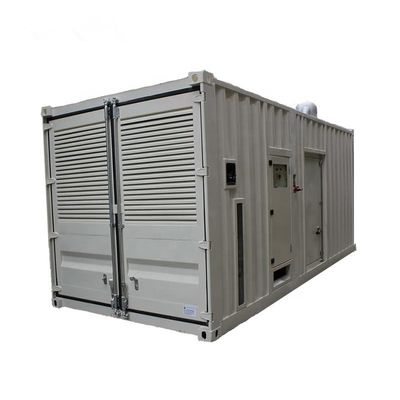 Hoogspanning Genset OEM op maat 1000Kw-2000Kw Standby Power Goede kwaliteit beroemde Diesel container Generator