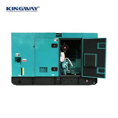CE 50HZ 1500RPM driefasig vermogen 80KVA 64KW geluiddichte dieselegeneratoren