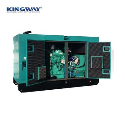CE 50HZ 1500RPM driefasig vermogen 80KVA 64KW geluiddichte dieselegeneratoren
