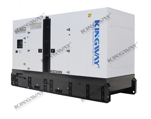 CE 60HZ 1800RPM driefasig vermogen 438KVA 350KW geluiddichte dieseldesegeneratoren met voor hotel en huis