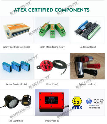 Voeding 125kva 400v 50hz 3 fase 4 draad dieselmotor ex-proof Zone 2 ATEX diesel generator