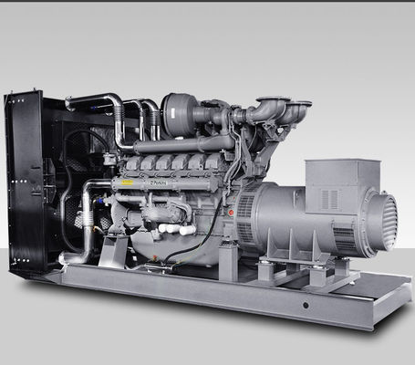 Industriële standby duurzame noodsituatie 1mw gasgenerator laag brandstofverbruik generator set 1000kw 1100kw 1250kva