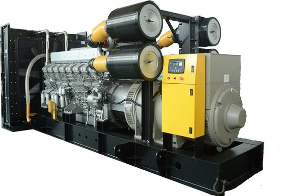 Industriële standby duurzame noodsituatie 1mw gasgenerator laag brandstofverbruik generator set 1000kw 1100kw 1250kva