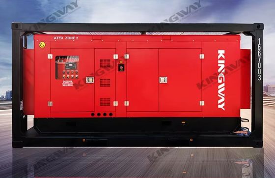 ATEX Zone II 3-fase olie-gasveld diesel generator set 60KVA explosiebestendige diesel generator frame geïntegreerde machine