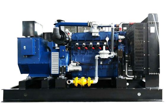 Stil dakdak 1000kw 400v 50hz 3 fase 4 draad aardgas 1250kva gasmotor generator