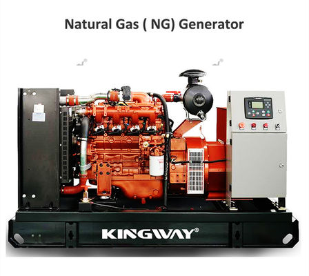 Stil dakdak 1000kw 400v 50hz 3 fase 4 draad aardgas 1250kva gasmotor generator