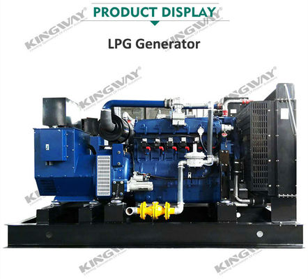 Warm te koop 344KVA 275KW Camp gebruik LYK19G-G330 airbag methaan gas elektriciteitsgenerator met Cummins motor