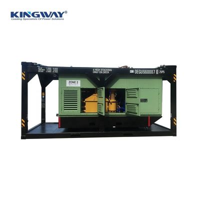ATEX Zone 2 IIB T3 Diesel Sullair Air Compressor 260CFM Explosiebestendige met DNV 2.7- Liftframe voor offshore platform