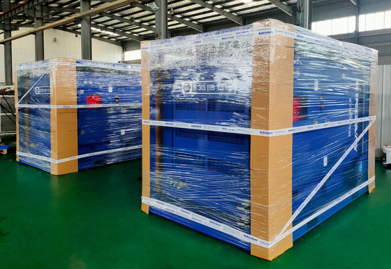 Offshoreplatform ATEX Zone 2 32kw 40kva zone1 explosiebestendige dieselgenerator set DNVGL 2.7-1 opheffingsframe