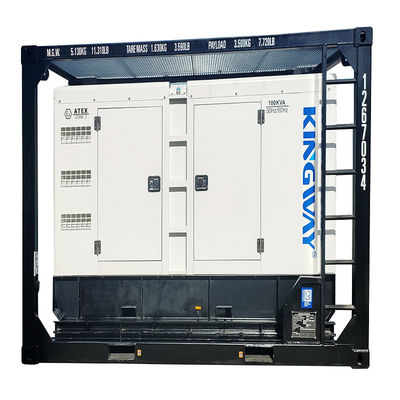 ATEX-certificering 3fase 200kw 250kva zone2 explosiebestendige dieselgenerator set DNVGL 2.7-1 skid frame platform service motor