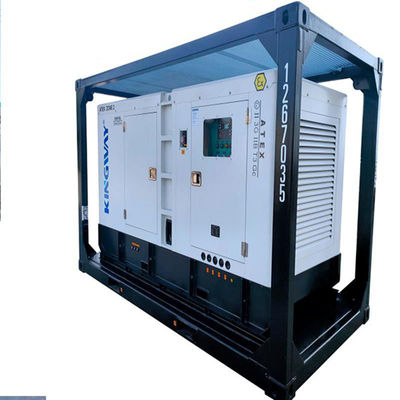 ATEX-certificering 3fase 200kw 250kva zone2 explosiebestendige dieselgenerator set DNVGL 2.7-1 skid frame platform service motor