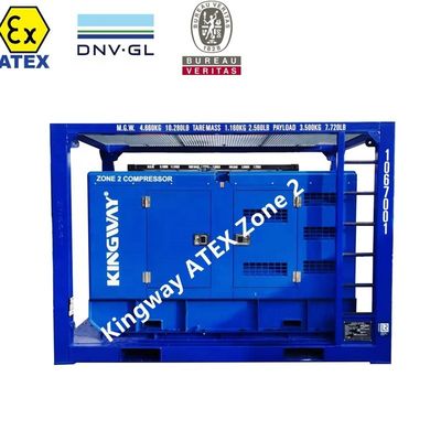 20 KVA ATEX Zone 2 ATEX Explosiebestendige generator voor de olie- en gasindustrie met DNV-heftruimte