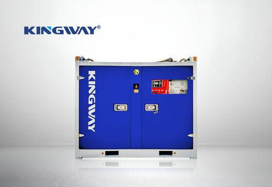200 kW ATEX Zone 2 Ex-proof Diesel Generator System (T3), gemonteerd in DNV 2.7-1 gecertificeerd Offshore Lifting Crash Frame