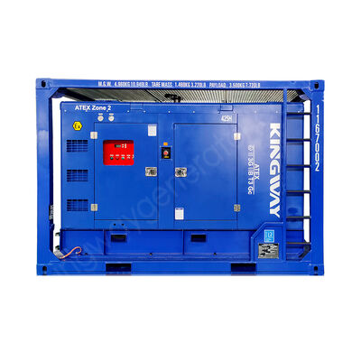 185CFM 6.9Bar Explosiebestendige ATEX Zone 2 Dieselmotor Sullair Air Compressor met DNV2.7-1 Lift Frame