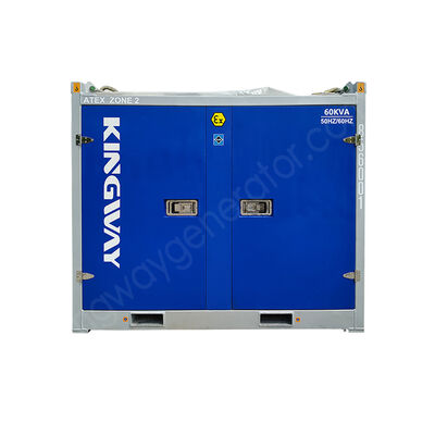 60KVA ATEX Certified Zone 2 Diesel Generator Temp Class T3 Offshore Platform Use Explosion Proof Diesel Generator Set