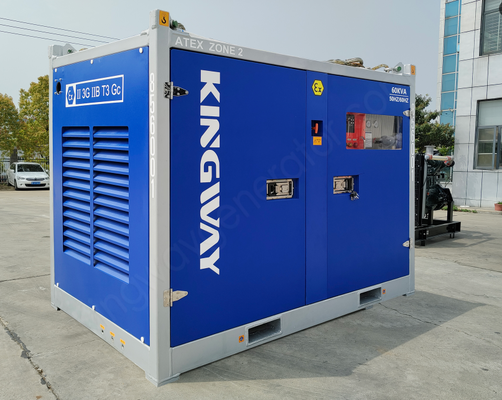 60KVA ATEX Certified Zone 2 Diesel Generator Temp Class T3 Offshore Platform Use Explosion Proof Diesel Generator Set