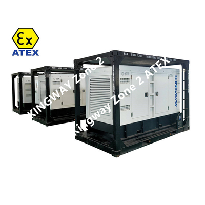 DNV-Normen60kva ATEX Streek 2 Materiaal Stille Diesel Generatorreeks