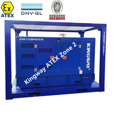 Kingway ATEX Zone 2 Sullair Air Compressor 186CFM 100Psi voor offshore olie en gas velden