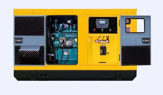 3 fase Isuzu Engine 36KW 45 KVA-het Vastgestelde Stille Gekoeld Water van DG