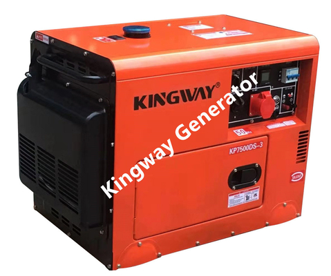 10KW de stille Kleine Mobiele Macht van de de Reeksnoodsituatie van de Aardgasgenerator