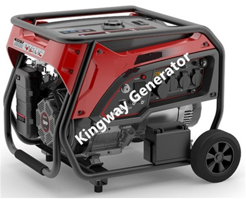 Oranje Stille de Generatorreeks 8KVA 12Hp van de Kleuren Draagbare Generator