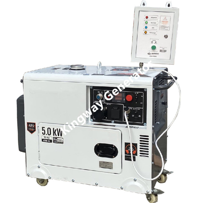 Oranje Stille de Generatorreeks 8KVA 12Hp van de Kleuren Draagbare Generator
