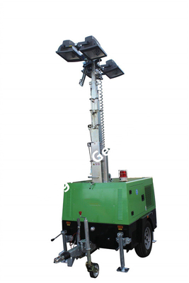 5.5m Hoogte200w het LEIDENE Mobiele Lichte Toren Mechanische Opheffen