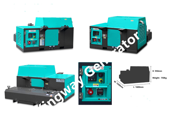 18KVA klem op Dieselmotor Genset Generator For Reefer Containers