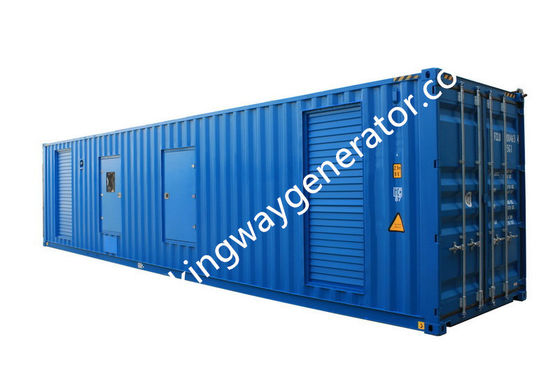 Diesel van het Containervervoer Stille  van 750KVA 600KW Generator voor Bouw