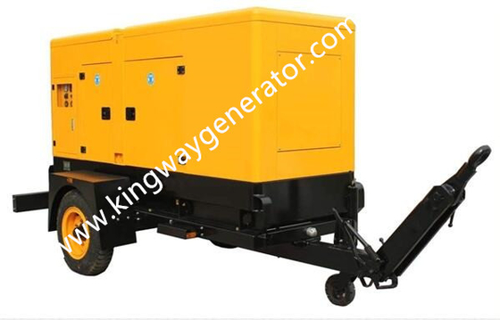 Diesel van 1500RPM 1800RPM 15KW Aanhangwagen Opgezette Generator buiten Gebruik