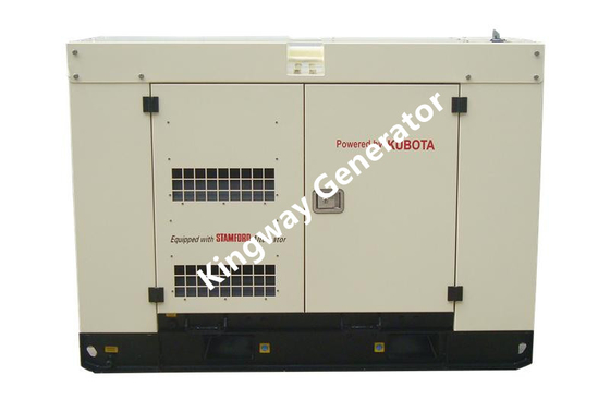 De Motor Stille Generator van 22KVA 17KW Japan Yanmar voor Huisgebruik 3 Fase